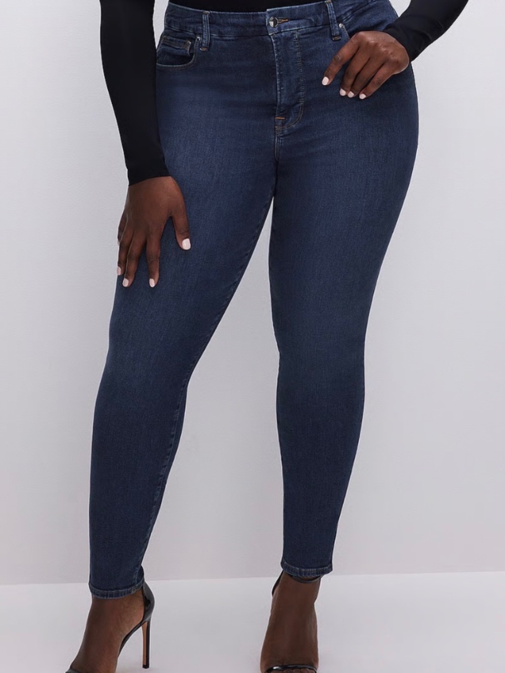 Good American Good Legs Skinny Jeans NWT